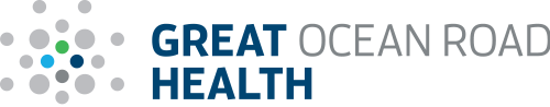 Launching Great Ocean Road Health logo